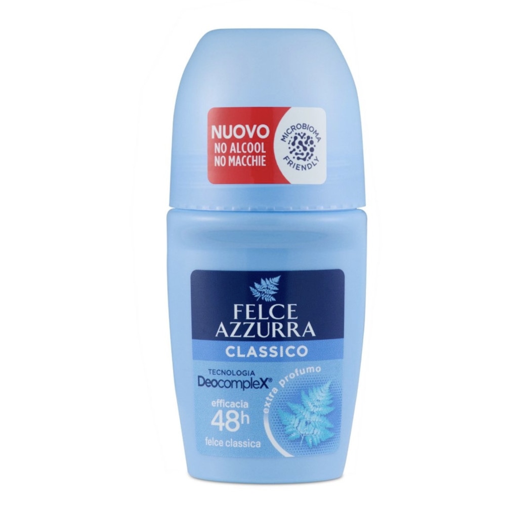 AZZURRA (Classic) dezodorant 150 ml ali roll-on 50 ml Felce Azzurra - Akcija v trgovini Mueller