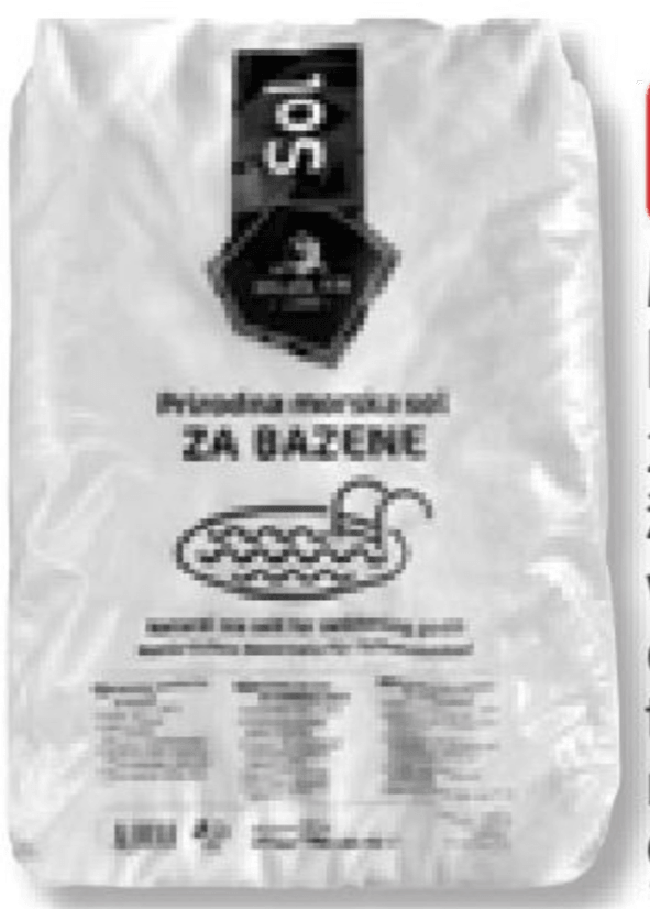 Morska sol za bazene 25 kg - Akcija v trgovini Bauhaus