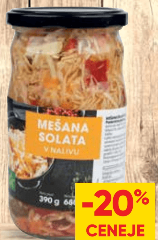 Mešana solata 680 g - Akcija v trgovini Tuš