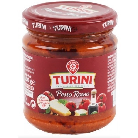 Turini Pesto 190 g ali 185 g - Akcija v trgovini E.Leclerc