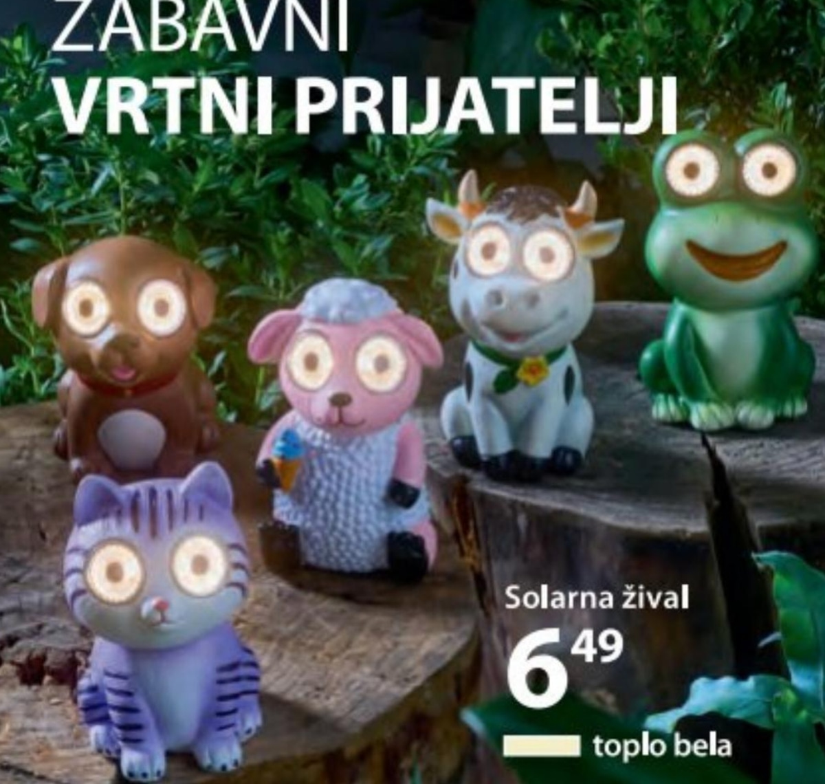 Solarna žival - Akcija v trgovini NKD