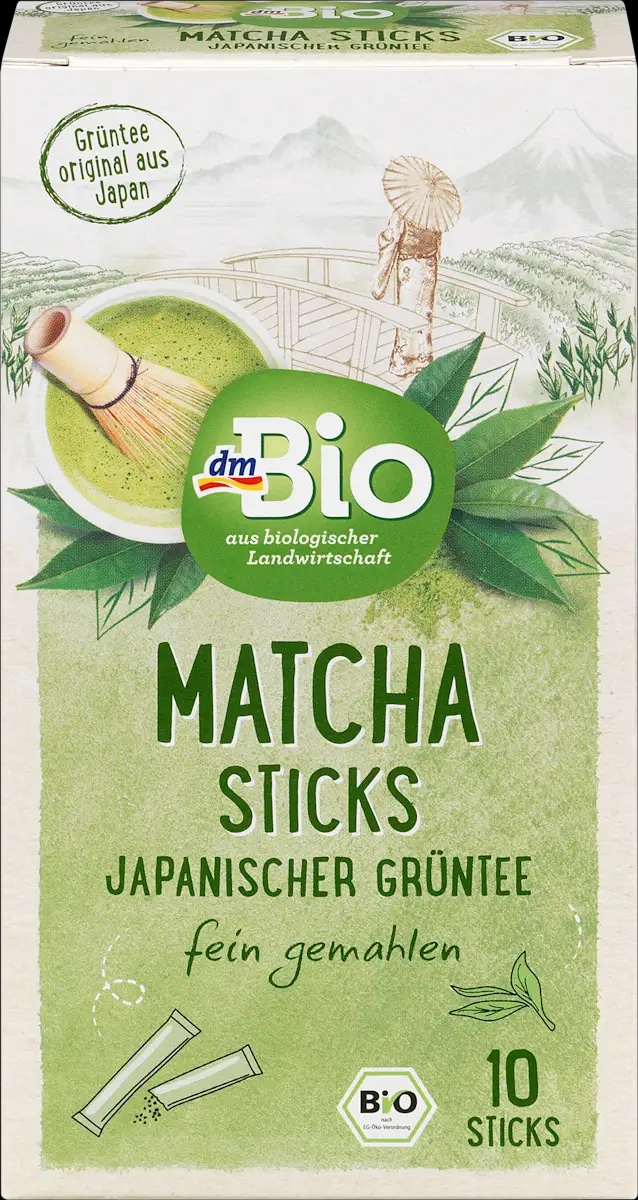 dmBio mleti zeleni čaj Matcha 20 g - Akcija v trgovini Dm