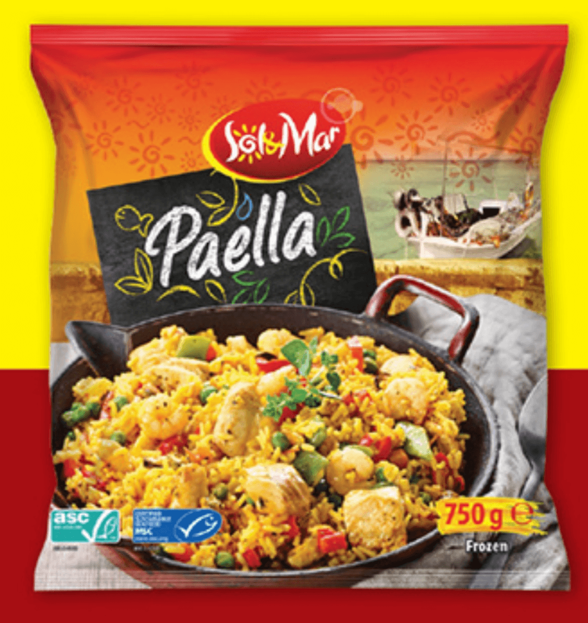 SOL&MAR „Paella" 750 g - Akcija v trgovini Lidl