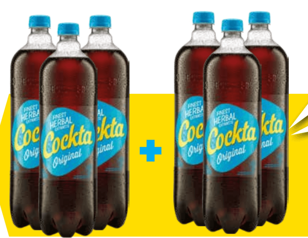 Cockta Original 6 x 1,5 l - Akcija v trgovini Tuš