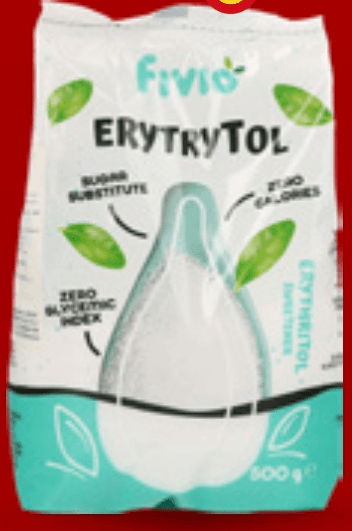 SLADILO ERITRITOL 500 g Fivio - Akcija v trgovini Spar