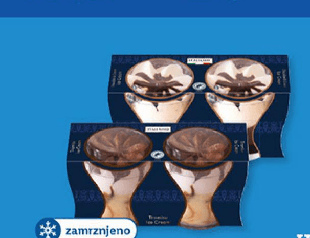 ITALIAMO Sladoledni desert 2 x 150 ml - Akcija v trgovini Lidl
