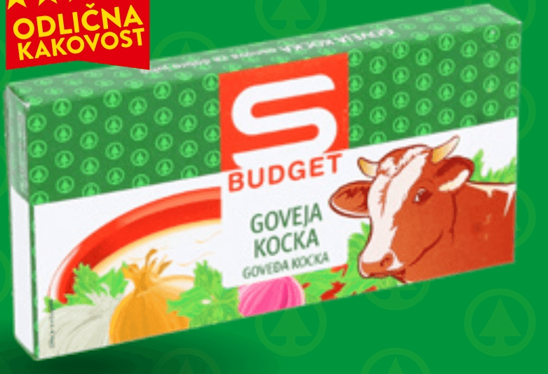 Goveja jušna kocka 110 g S-BUDGET - Akcija v trgovini Spar