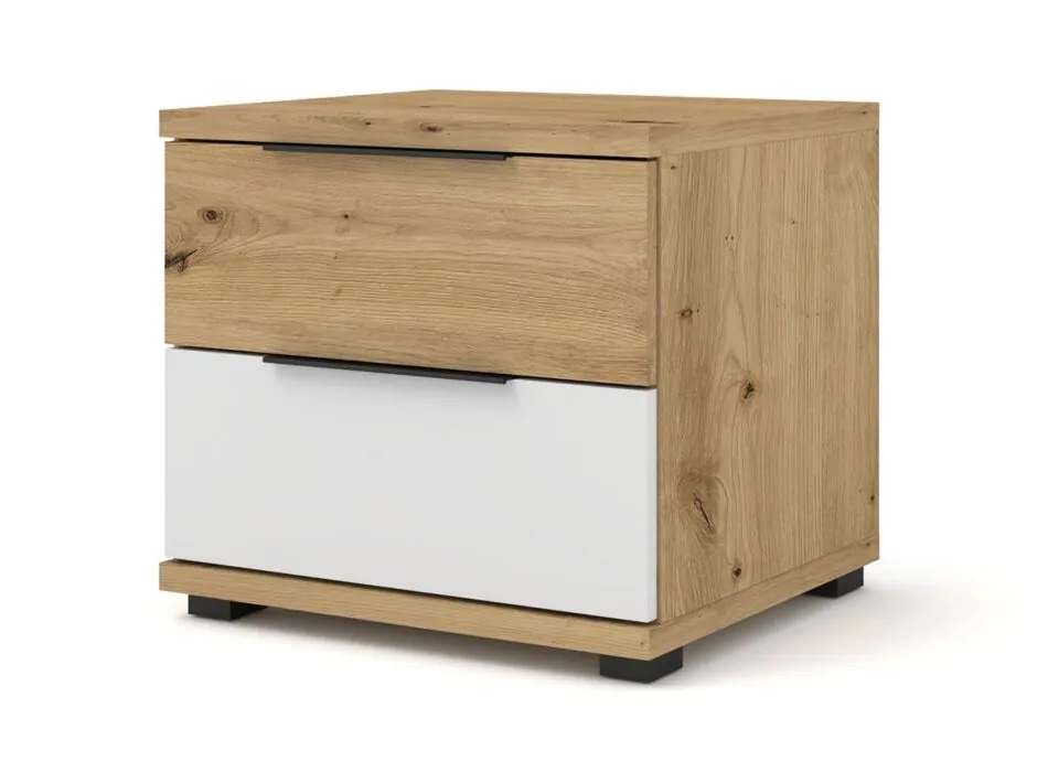 2x nočna omarica OSLO 45x46x40cm Akcija v trgovini Harvey Norman
