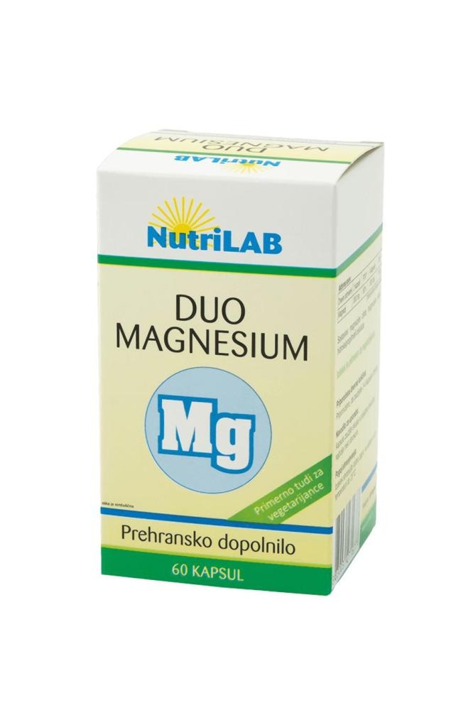 NutriLAB Duo Magnesium 60 kapsul - Akcija v trgovini Tuš