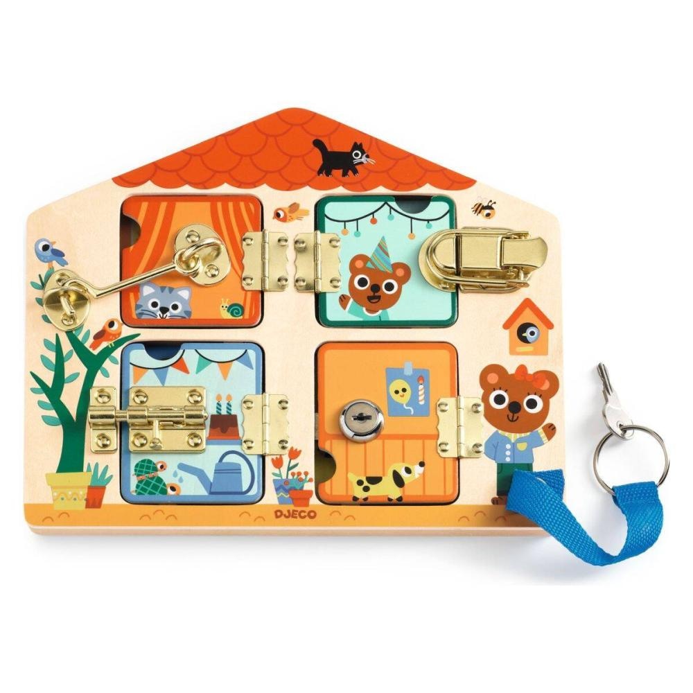 Didaktična igra Cabanalock DJECO - Akcija v trgovini Baby Center