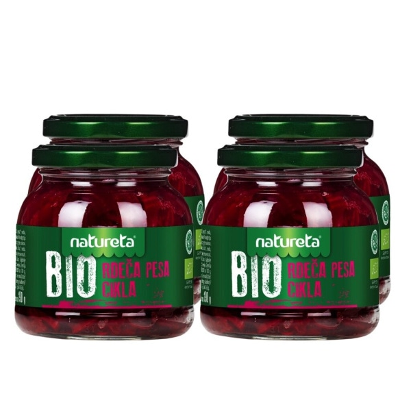 Rdeča pesa BIO Natureta paket 4 x 280 g - Akcija v trgovini Mercator