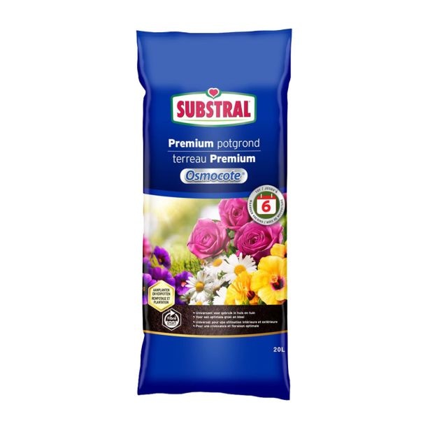 Substral univerzalna zemlja z Osmocoti 20 L - Akcija v trgovini Spar