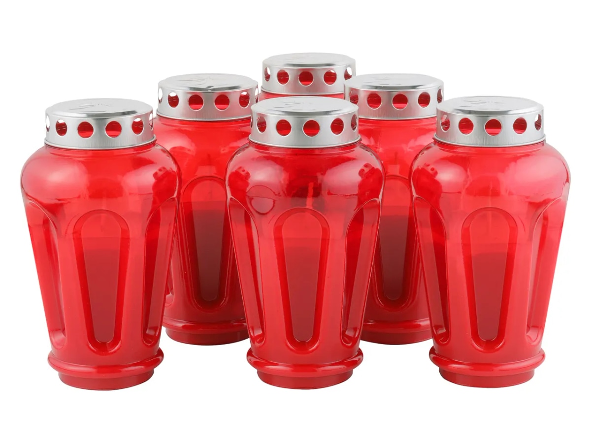 Komplet nagrobnih sveč 6 kosov - Akcija v trgovini Lidl