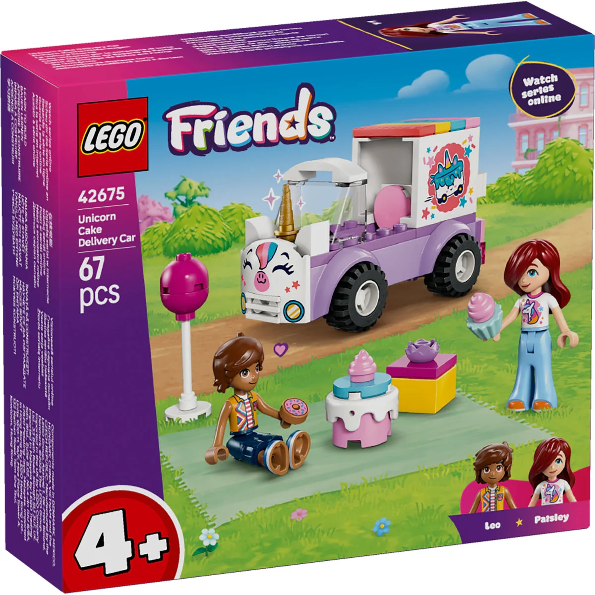 LEGO Friends samorogast avto za dostavo tort 67 pcs - Akcija v trgovini Kompas Shop