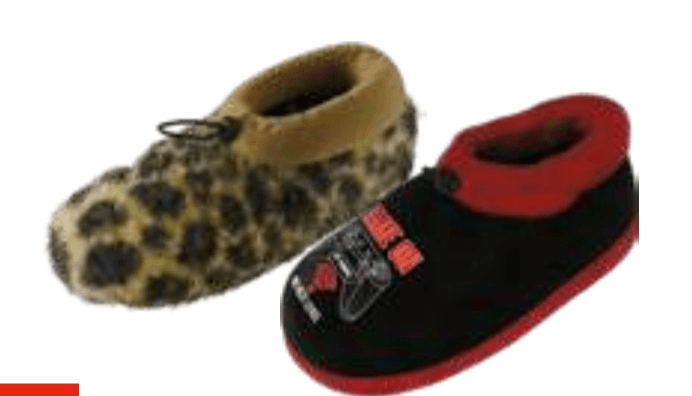 Ženski ali otroški copati Tisaja - Akcija v trgovini E.Leclerc