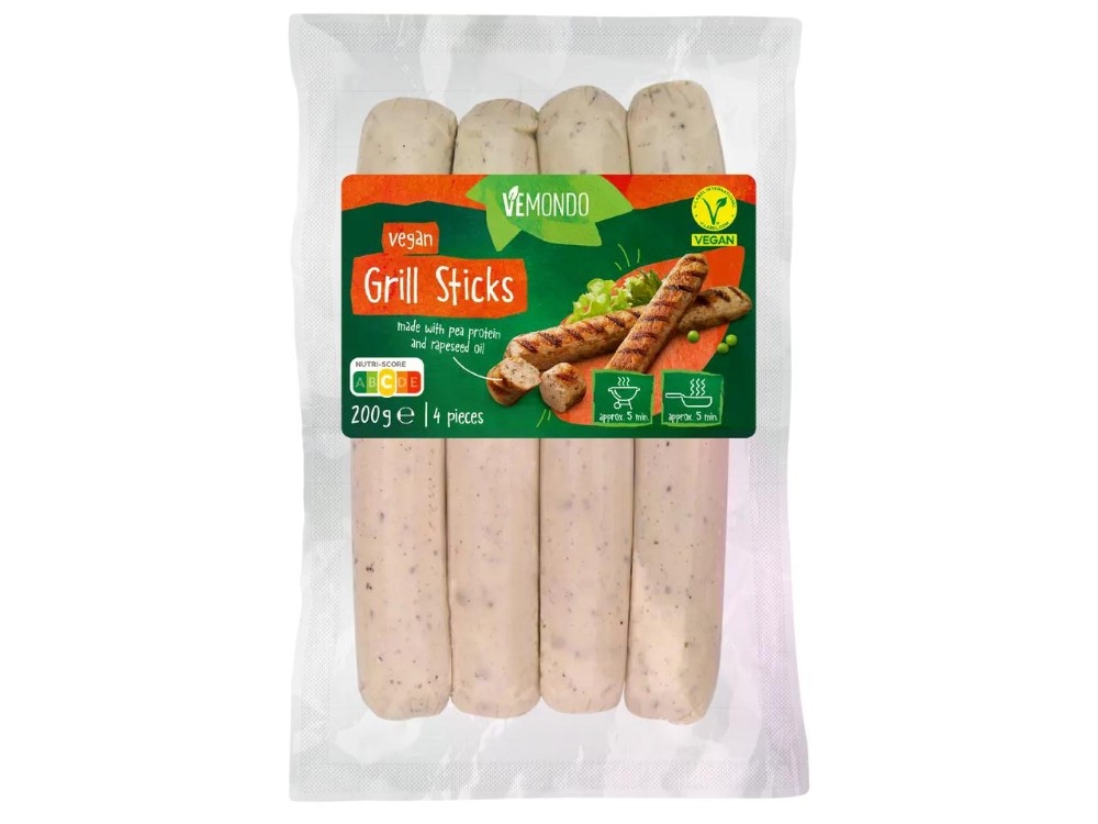 VEMONDO Veganske klobase za žar 200 g - Akcija v trgovini Lidl