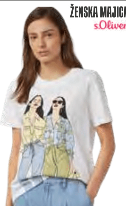 Ženska majica s.Oliver - Akcija v trgovini Jager