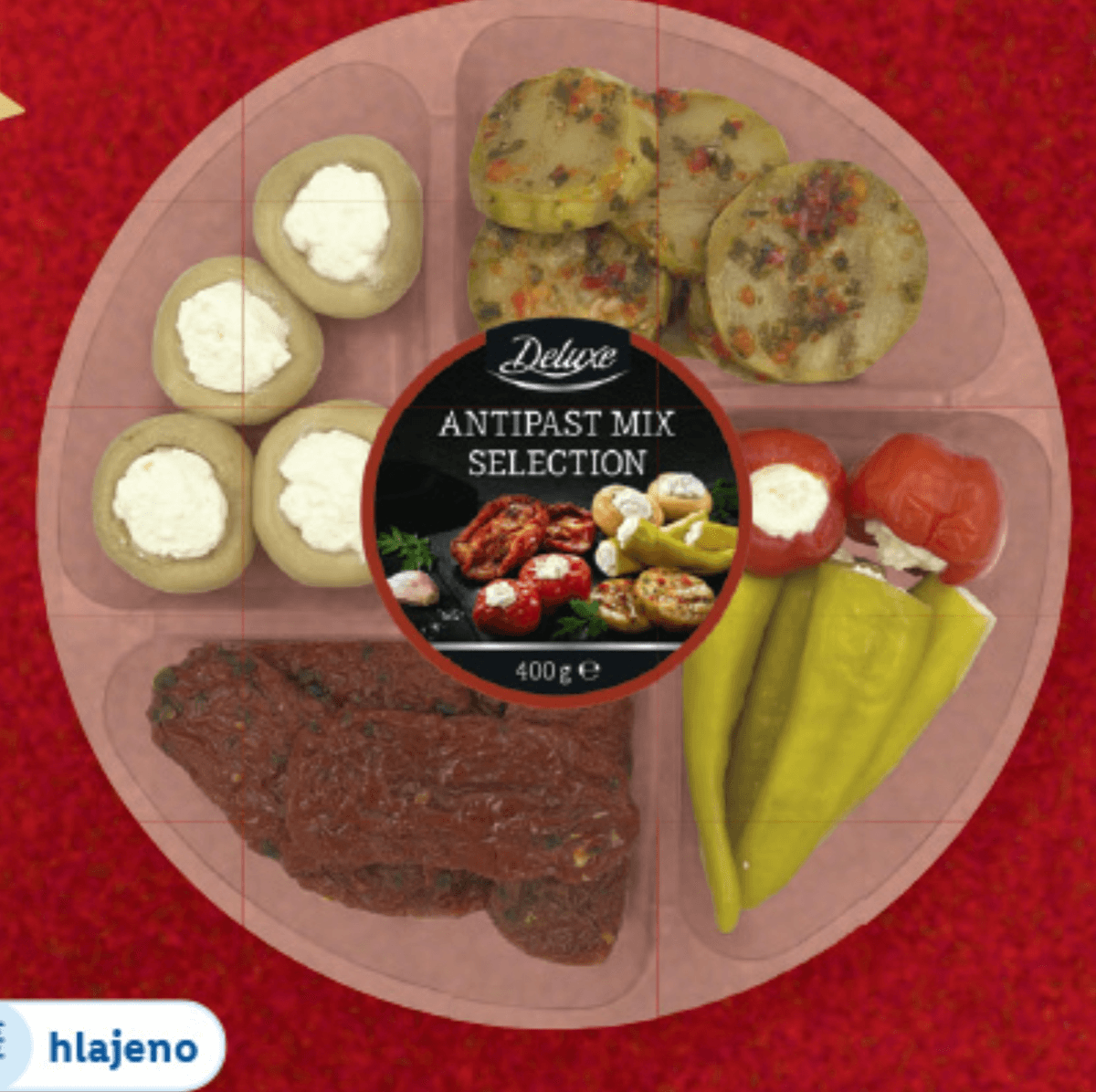 Deluxe Izbor predjedi 400 g - Akcija v trgovini Lidl