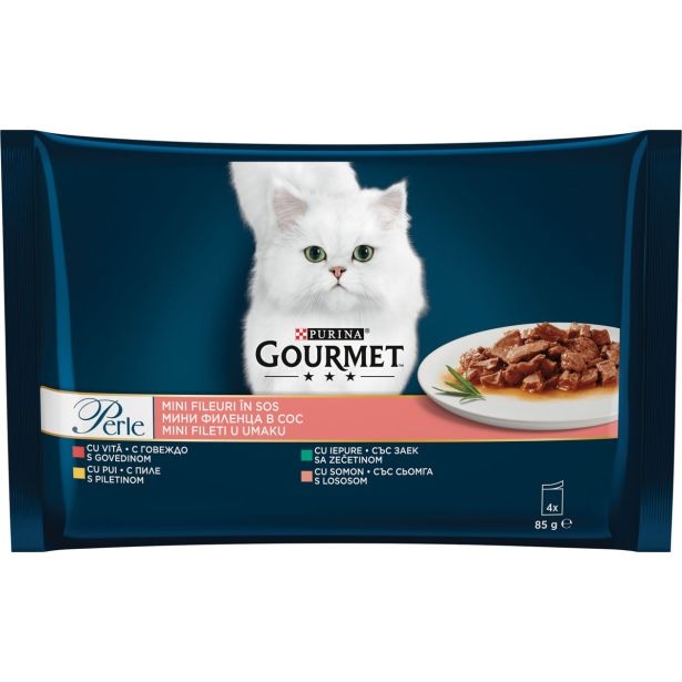 Purina Gourmet Perle 4x 85 g - Akcija v trgovini E.Leclerc