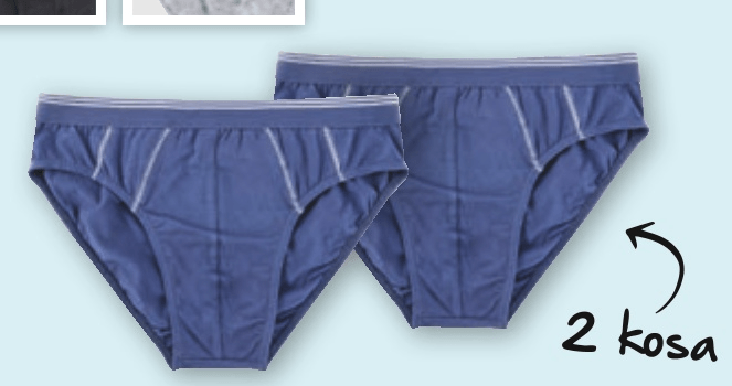 Moške spodnje hlače 2 kosa Pascarel - Akcija v trgovini Spar