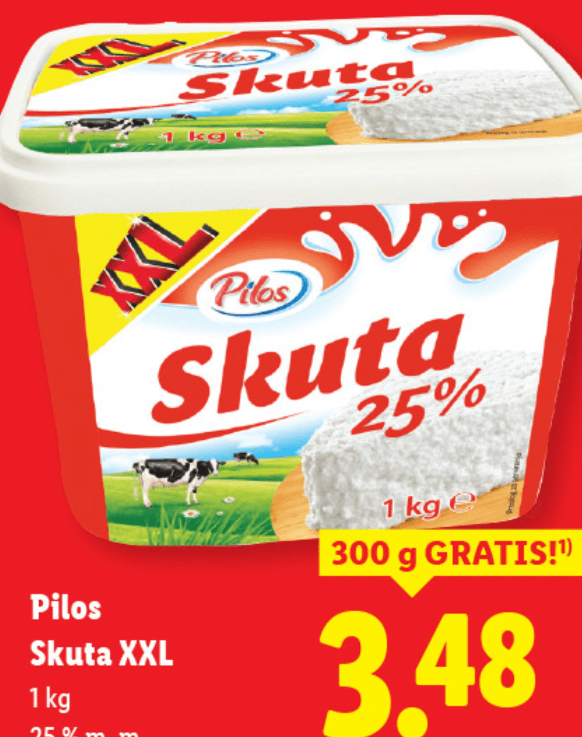 Pilos Skuta XXL 1 kg - Akcija v trgovini Lidl