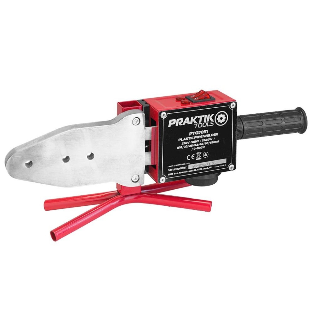 Praktik Tools Aparat za varjenje PVC-cevi PTQ7051 - Akcija v trgovini Pevex
