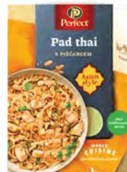 Perfect Pad Thai s piščancem 350 g - Akcija v trgovini Jager