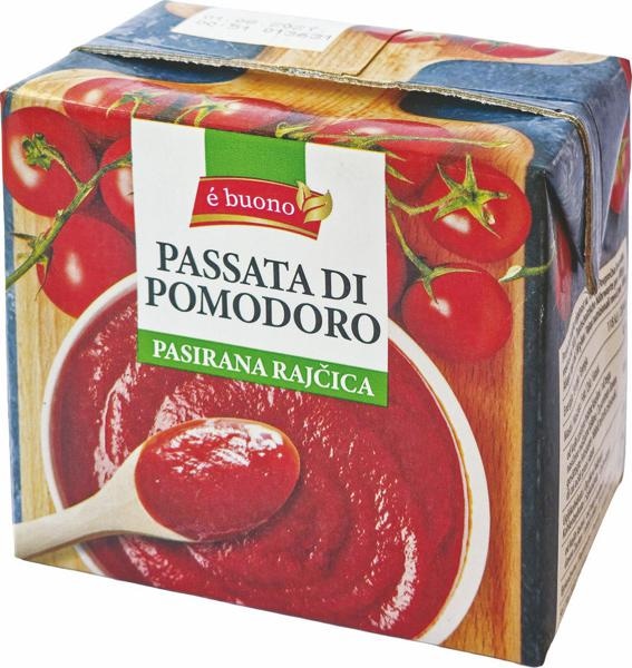 Pasiran paradižnik É Buono 500 g - Akcija v trgovini Tuš