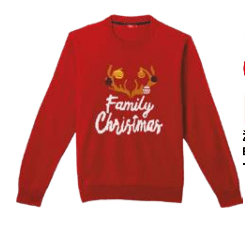 TISSAIA Božični pulover - Akcija v trgovini E.Leclerc