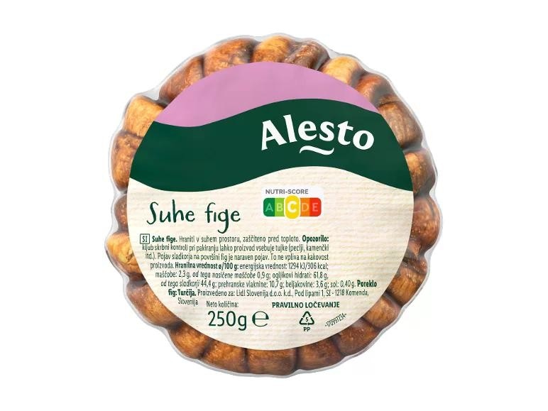 Alesto Suhe fige 250 g Akcija v trgovini Lidl