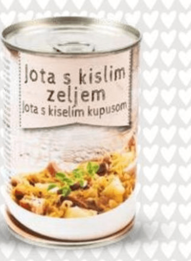 Jota s kislim zeljem 415 g - Akcija v trgovini Eurospin