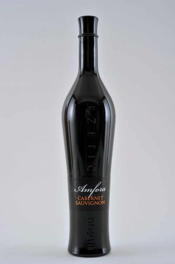 Vrhunsko vino ZGP Cabernet Sauvignon Amfora "Erzetic" 0,75 l Akcija v trgovini E.Leclerc