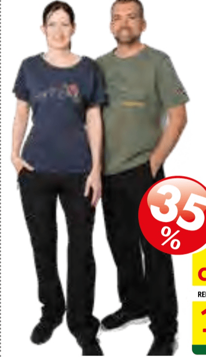 ŽENSKE ALI MOŠKE POHODNE HLAČE - Akcija v trgovini Jager