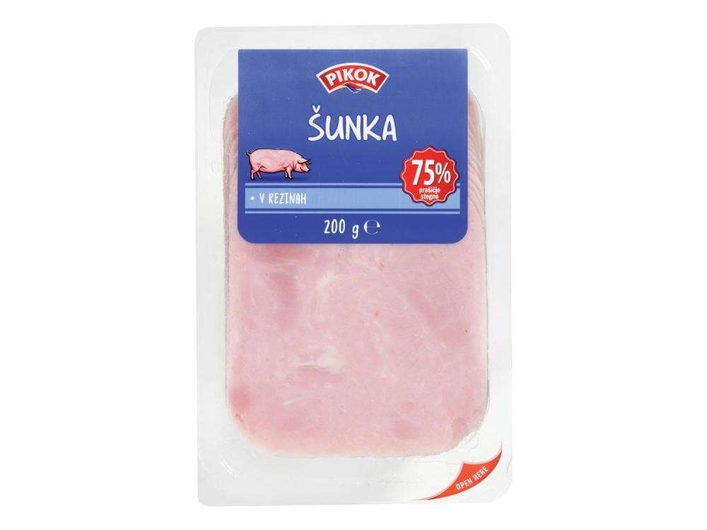 Šunka 200 g Pikok - Akcija v trgovini Lidl