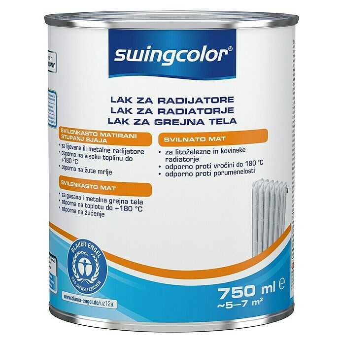 Swingcolor Lak za radiatorje 750 ml - Akcija v trgovini Bauhaus