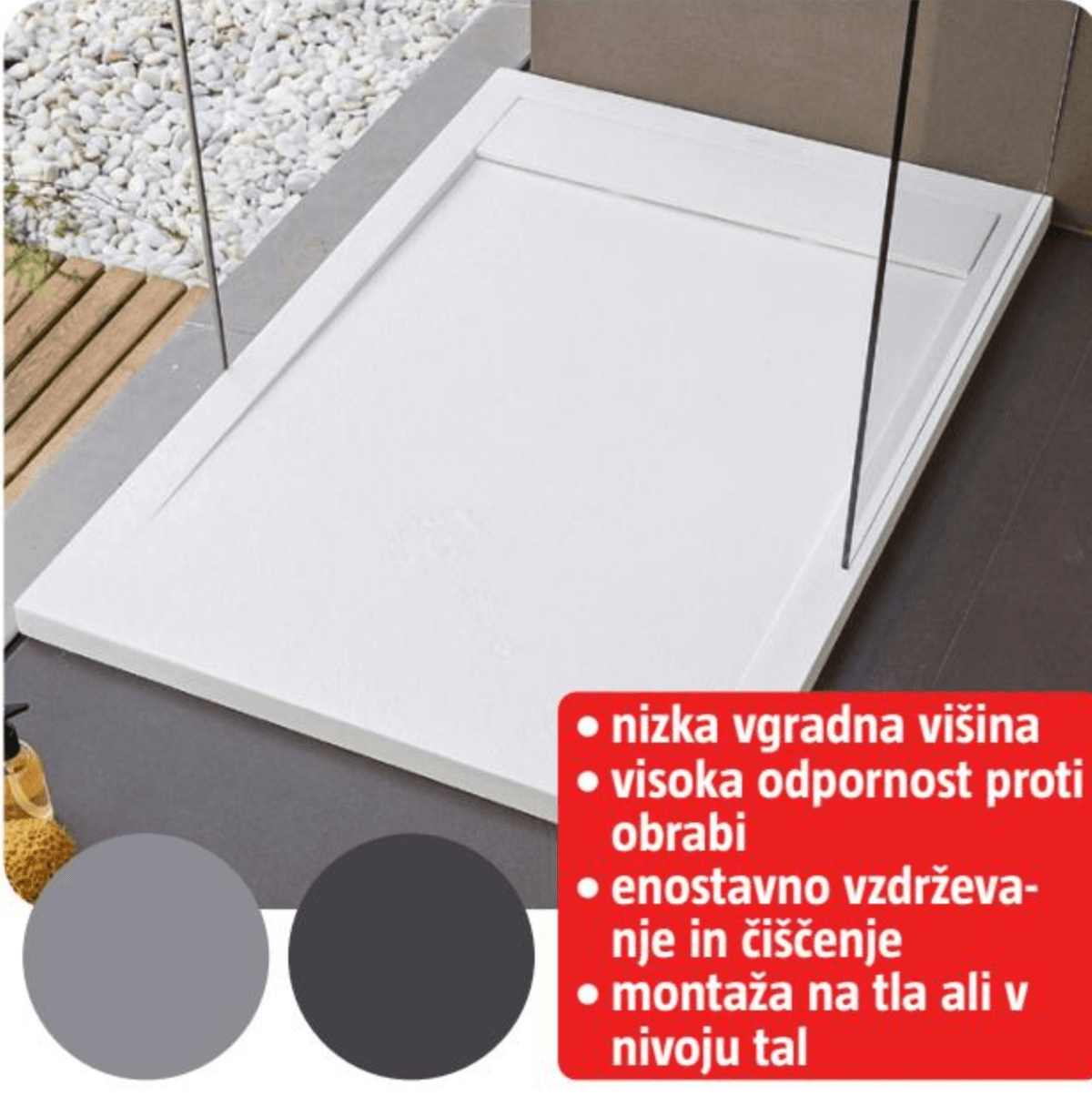 Pršna kad 'Manhattan' - Akcija v trgovini Bauhaus