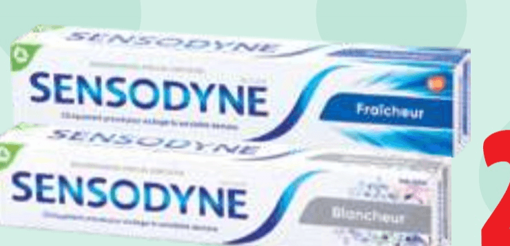 Zobna pasta Sensodyne 75 ml - Akcija v trgovini E.Leclerc