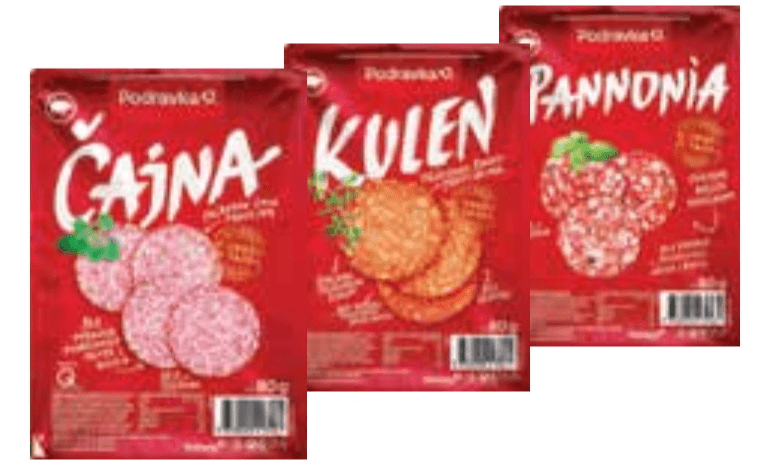 Narezki Podravka 80 g - Akcija v trgovini Tuš