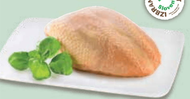 PIŠČANČJE PRSI S KOŽO - Akcija v trgovini Tuš