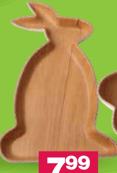 Krožnik zajec - Akcija v trgovini Mercator