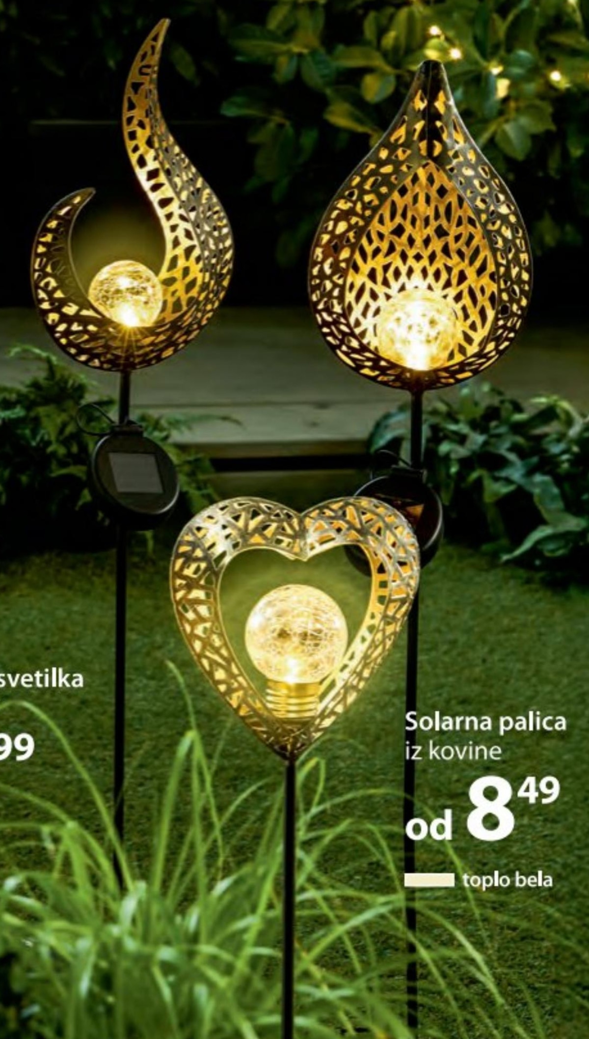 Solarna palica - Akcija v trgovini NKD