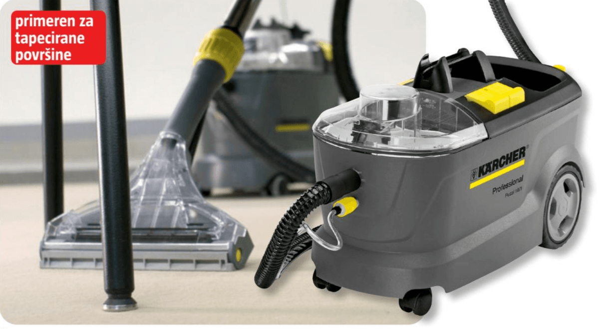 Čistilnik 'Puzzi 10/1 Professional' Kärcher - Akcija v trgovini Bauhaus