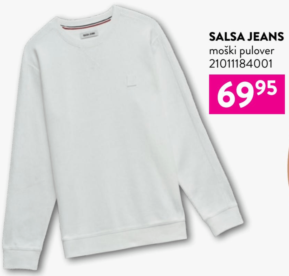 Salsa Jeans moški pulover - Akcija v trgovini Kompas Shop