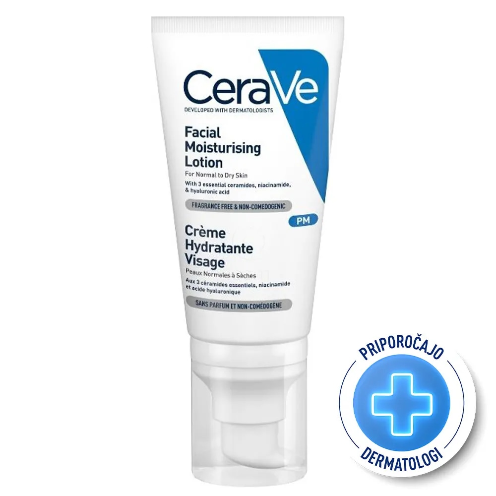CeraVe Vlažilna krema za obraz 52 ml Akcija v trgovini Tuš