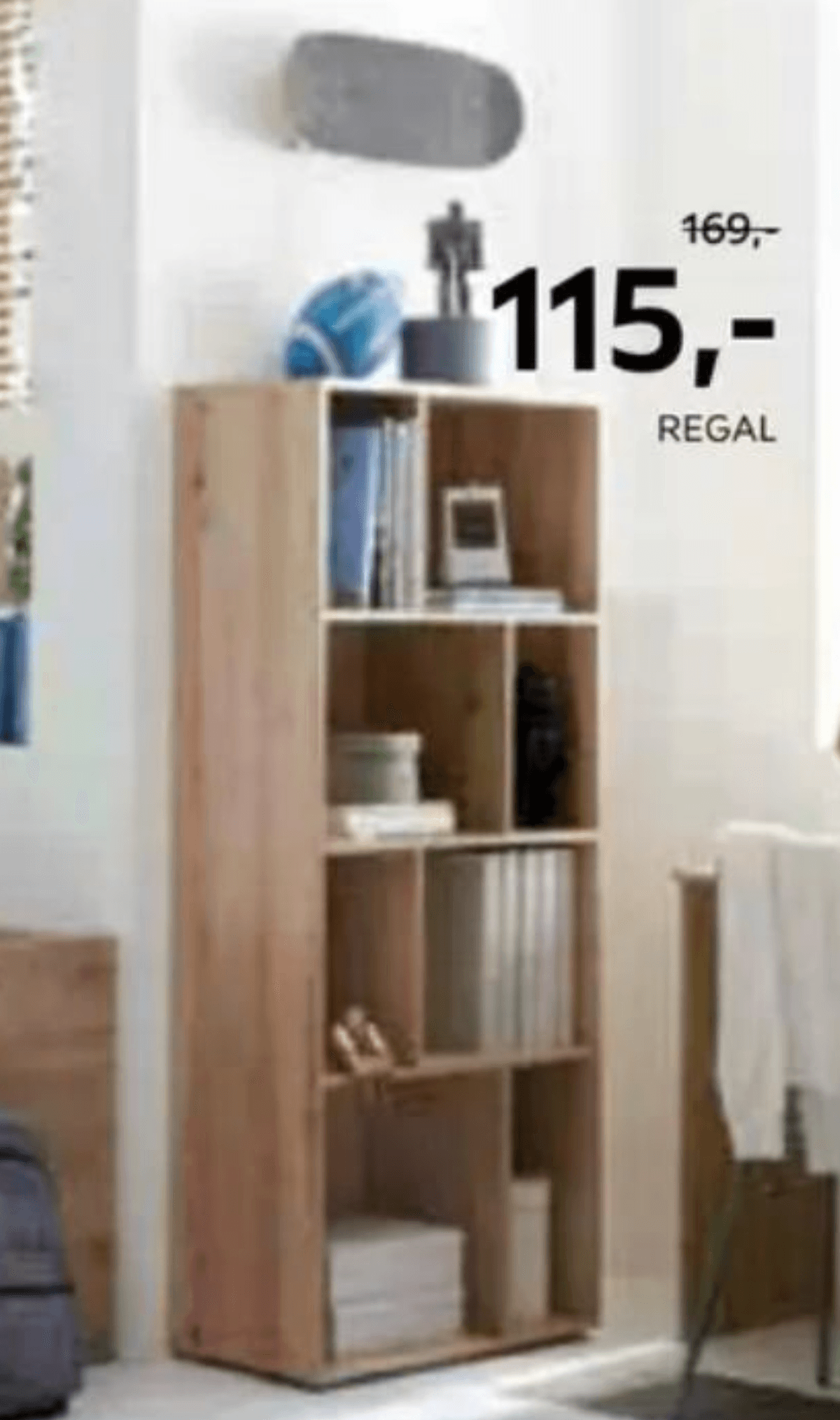 Regal HOM'IN - Akcija v trgovini Lesnina