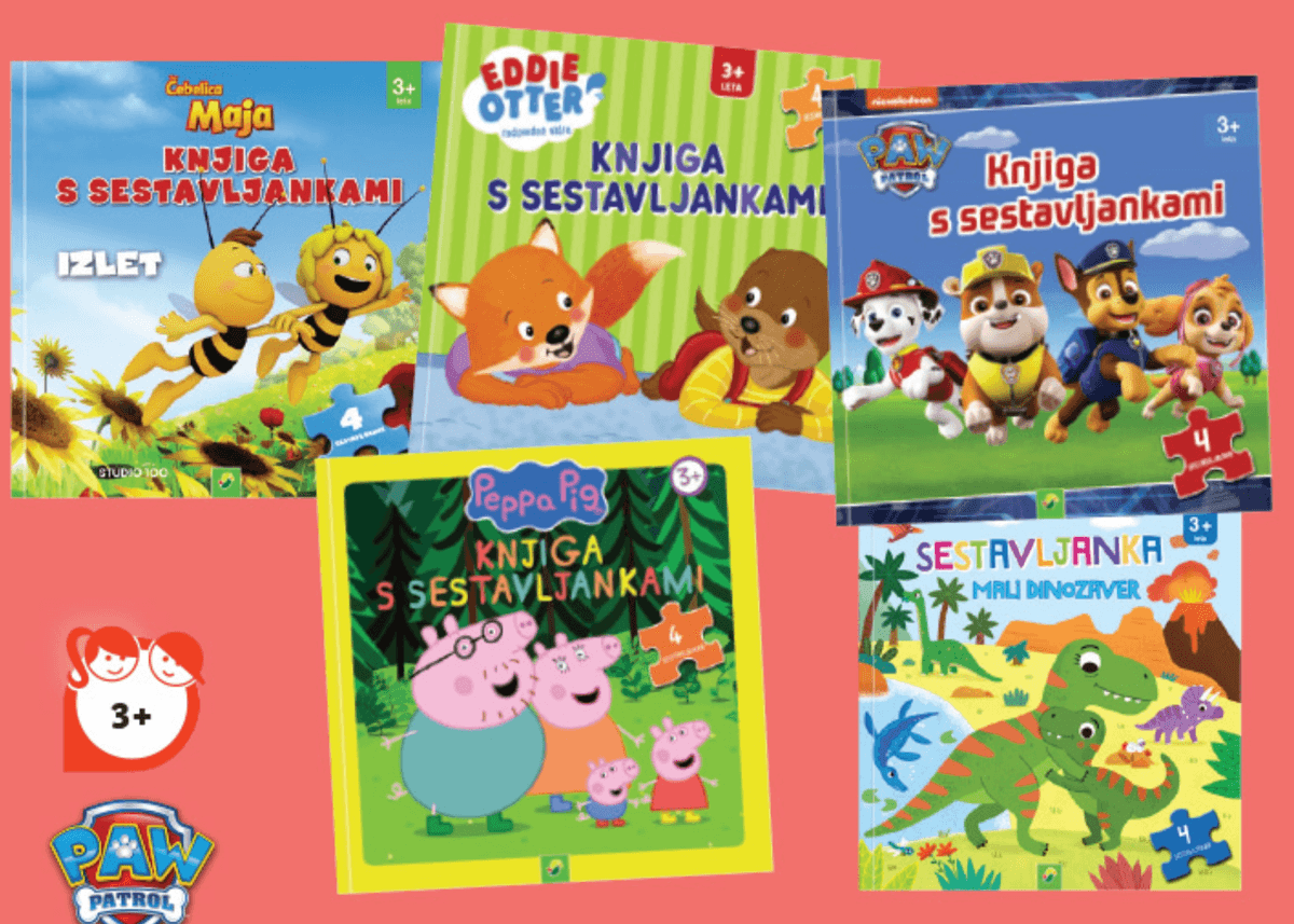 Cebelica Maja Knjiga s sestavljankami - Akcija v trgovini Lidl