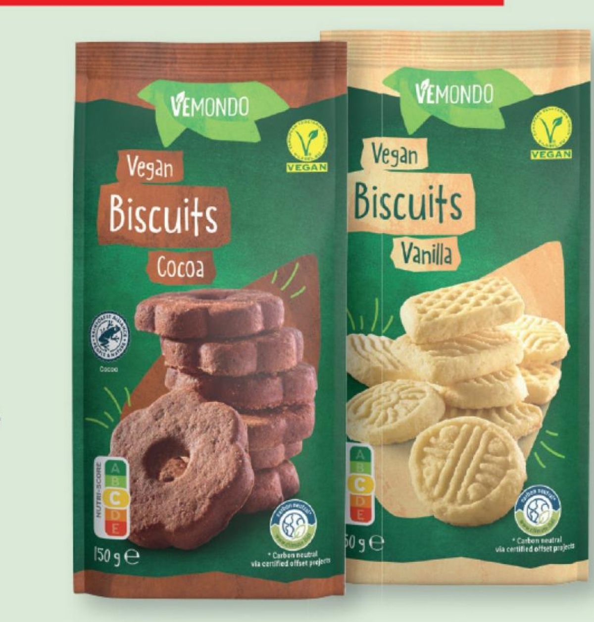 Vemondo Veganski keksi 150 g - Akcija v trgovini Lidl