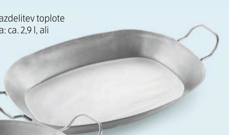 BBQ Železna ponev - Akcija v trgovini Hofer