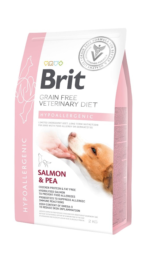 Veterinarska dieta Brit GF Hypoallergenic - Akcija v trgovini Mr. Pet