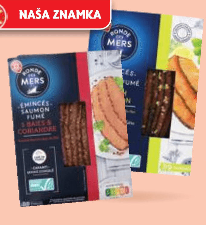 Losos 100 g RONDE MERS - Akcija v trgovini E.Leclerc
